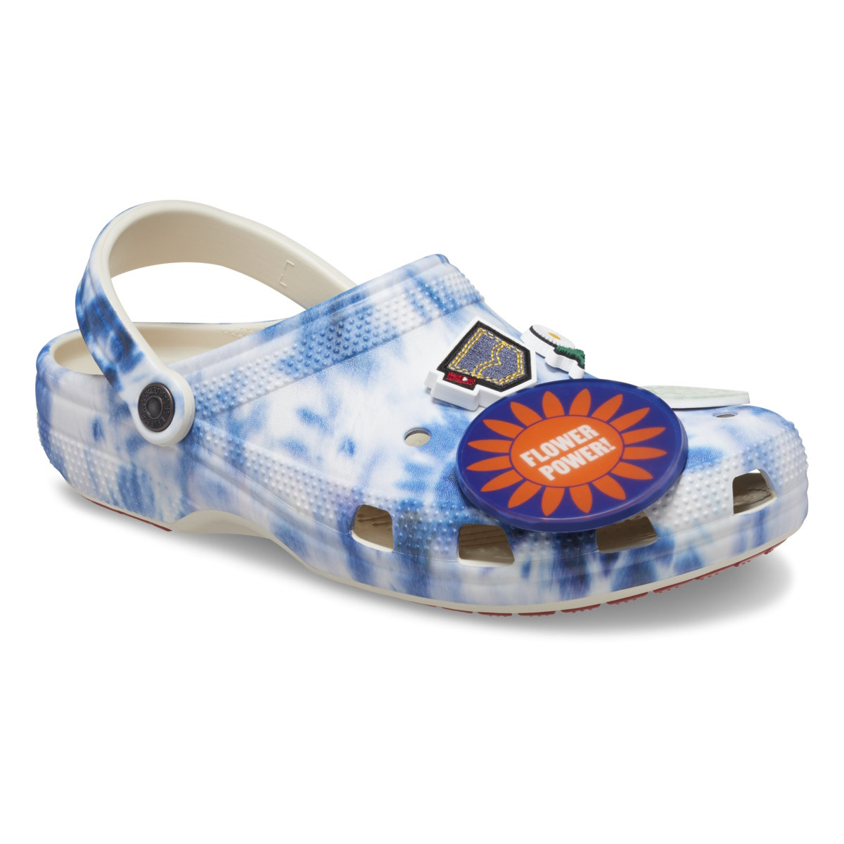 Saboti Crocs Levi's X Crocs Classic Clog Bej - Multi/Stucco - imagine 8
